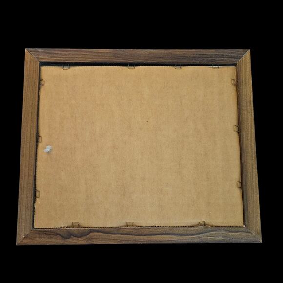 Vintage E. Rambow Duck Print Mallards Framed Wildlife Art 10x12 Rustic Frame - Picture 2 of 6